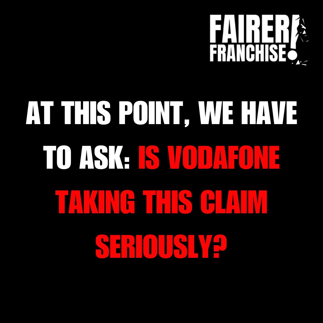 Fairer Franchise (@fairerfranchise) on Twitter photo <a href="/thetimes/">The Times and The Sunday Times</a> published an article this week that lays bare the growing dispute between us and #Vodafone amidst its financial results. Mediation has failed. And while the business talks about transformation, growth, and mergers, those on the ground are still waiting for answers. <a href="/thetimes/">The Times and The Sunday Times</a> published an article this week that lays bare the growing dispute between us and #Vodafone amidst its financial results. Mediation has failed. And while the business talks about transformation, growth, and mergers, those on the ground are still waiting for answers.