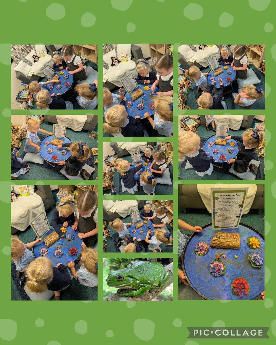 Nursery have been busy singing 5 little speckled frogs and have been understanding what happens when 1 is taken away. Great work Nursery Xx. #GrangeNursery #GrangeEnglish #Nurseryrhymes <a href="/GrangeMissA/">GrangeMissA</a> <a href="/GrangeMissWri/">MissWright</a> <a href="/GrangeMrsMcG/">Mrs McGilloway</a>