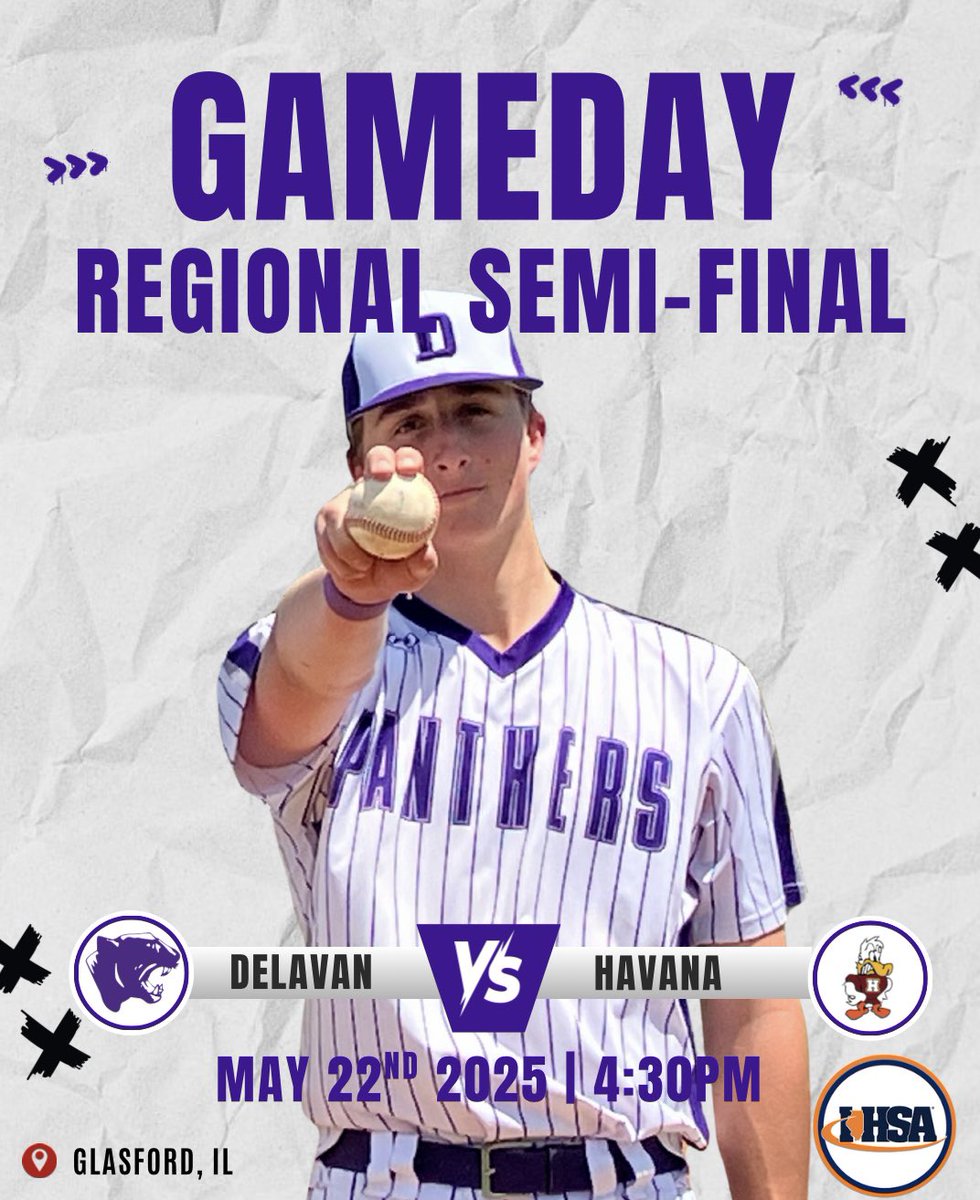 Gameday!

🏆Regional Semi-Finals
🆚Havana Ducks
📍Illini Bluffs High School Glasford, IL
🕟4:30pm
🌤️60°
⚾️Sr. Bryson Horning

🐾⚾️