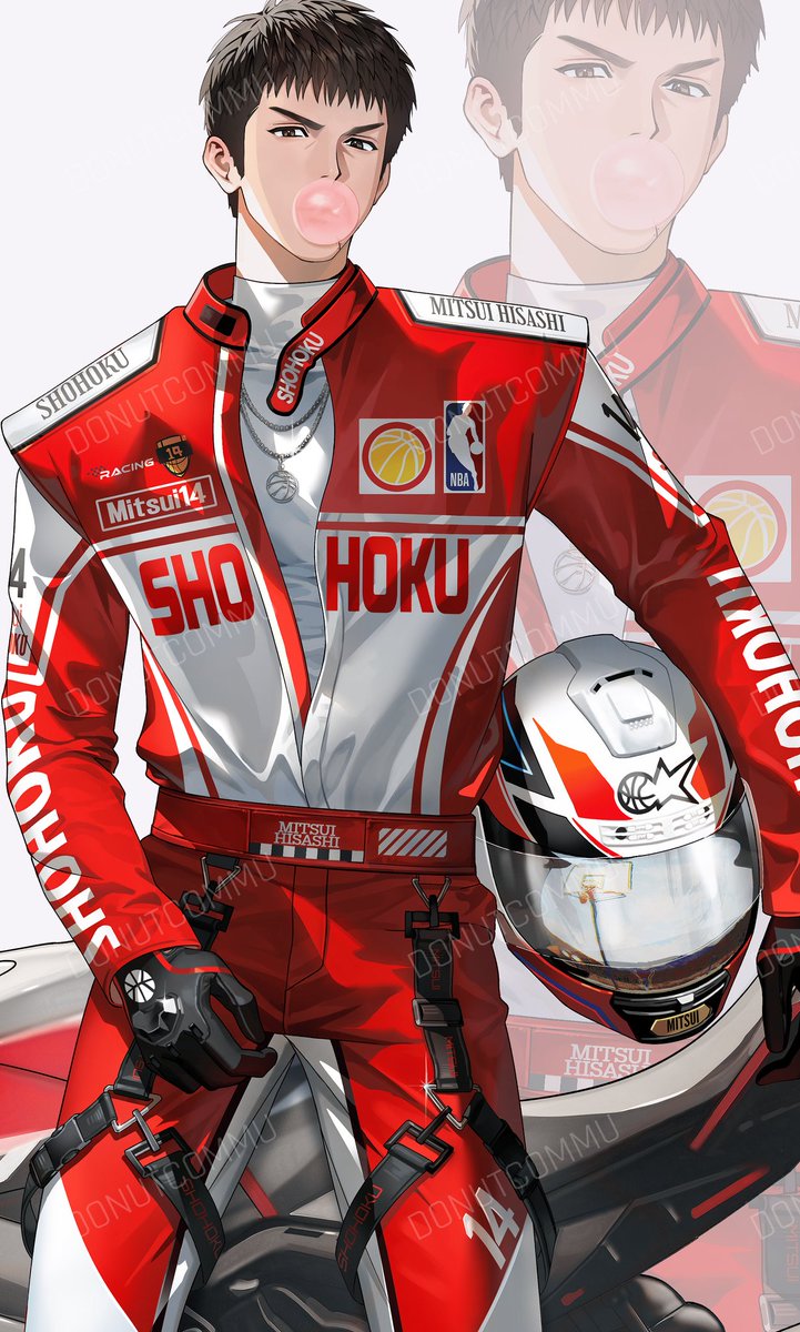 올해는 너무 바빠서 따로 축하해주질못했어...🥹

해당 작업물은 외주 의뢰로 그렸습니다~ 💪
#HAPPYJDMDAY
#三井寿生誕祭2025
#5月22日は三井寿の誕生日