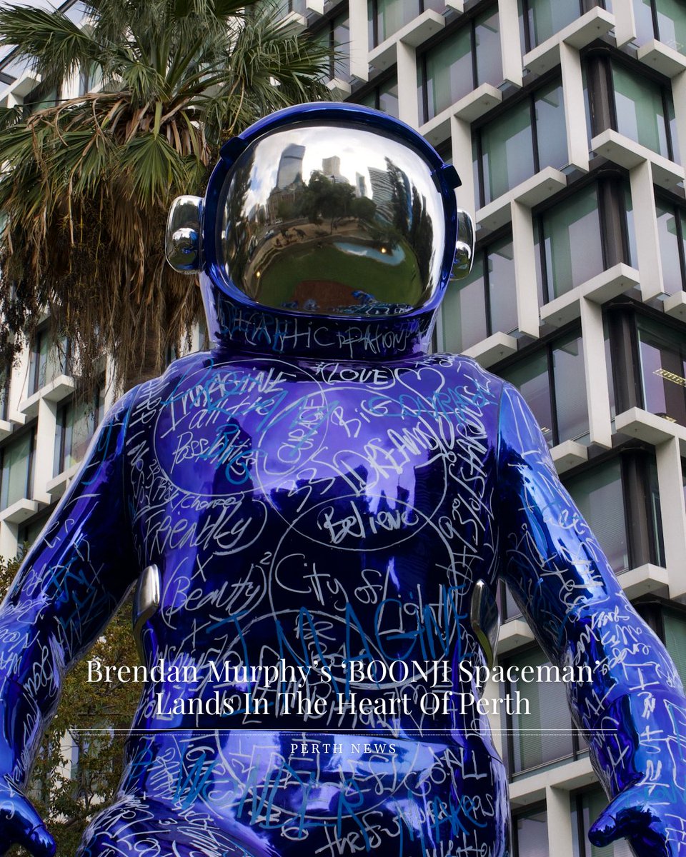 New 7-metre public sculpture unveiled in Stirling Gardens celebrates Perth’s City of Light legacy. soperth.com.au/perthnews/bren…