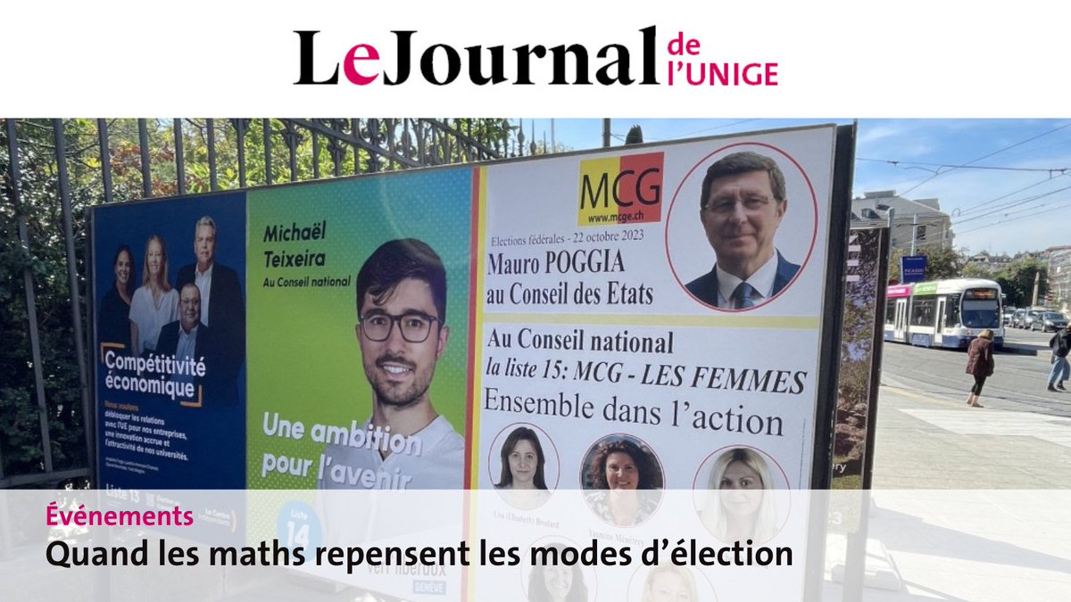 🤝Comment être élu à tous les coups? C’est ce qu’est venu exposer au grand public le mathématicien Jean-Baptiste Aubin dans le cadre de la série Maths à PartaG, organisée par le GEM. Un exposé suivi d’un débat engagé, entre mathématiques et sciences politiques, qui a questionné