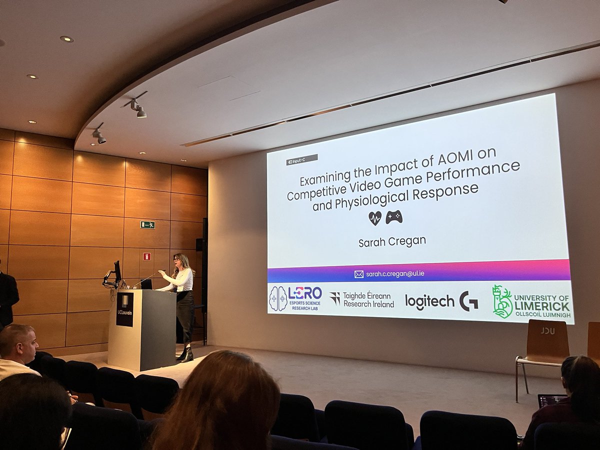 Mark Campbell (@dr_markcampbell) on Twitter photo <a href="/SarahCregan6/">Sarah Cregan</a> presenting her PhD study AOMI intervention to reduce stress in esports CS players <a href="/_RIOgroup_/">RIO group</a> annual conference <a href="/AToth_88/">Adam Toth, PhD</a> <a href="/EsportsSRL/">Esports Science Research Lab</a> <a href="/LeroCentre/">Lero</a> <a href="/SarahCregan6/">Sarah Cregan</a> presenting her PhD study AOMI intervention to reduce stress in esports CS players <a href="/_RIOgroup_/">RIO group</a> annual conference <a href="/AToth_88/">Adam Toth, PhD</a> <a href="/EsportsSRL/">Esports Science Research Lab</a> <a href="/LeroCentre/">Lero</a>