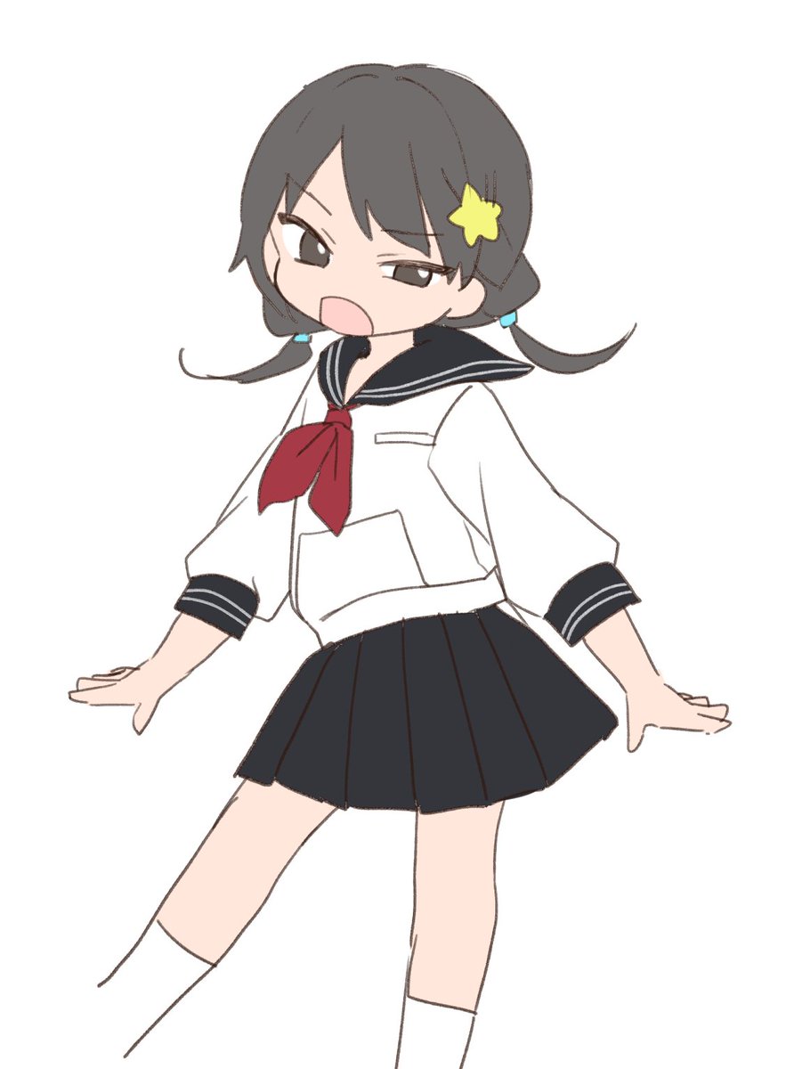 「らくがきガール」|紘衣😊5/5コミティアD13aのイラスト