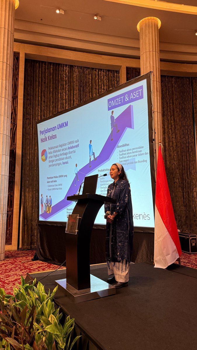 #eTradeforWomen Community Leader, Syanaz Winanto,  shared her insights as a #digital SME founder on the challenges and opportunities for women-led businesses at the multistakeholder consultations for the eTrade Readiness Assessments of Indonesia🌏🤝