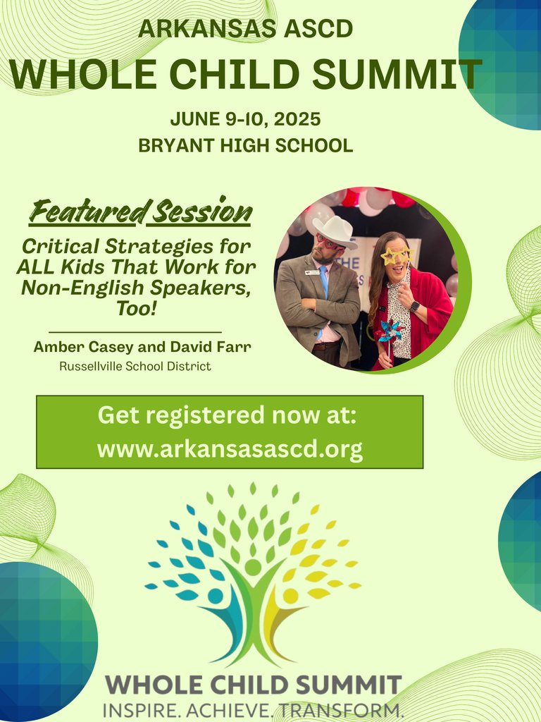 Arkansas ASCD tweet media