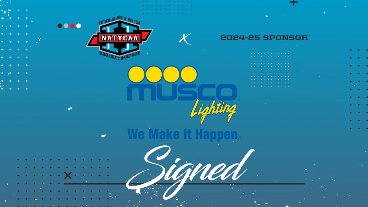NATYCAA2's tweet image. Thank you @MuscoLighting for helping to sponsor our Kickoff Reception this year!
#NATYCAA25