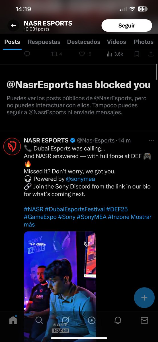 Nico 'Nidxvilco'๐ท๏ธ (@nparasyte) on Twitter photo So you can block me but not answer me or pay me, what a pathetic org
<a href="/NasrEsports/">NASR ESPORTS</a>
<a href="/riotgames/">Riot Games</a> Do you like this teams in ur scene?? So you can block me but not answer me or pay me, what a pathetic org
<a href="/NasrEsports/">NASR ESPORTS</a>
<a href="/riotgames/">Riot Games</a> Do you like this teams in ur scene??