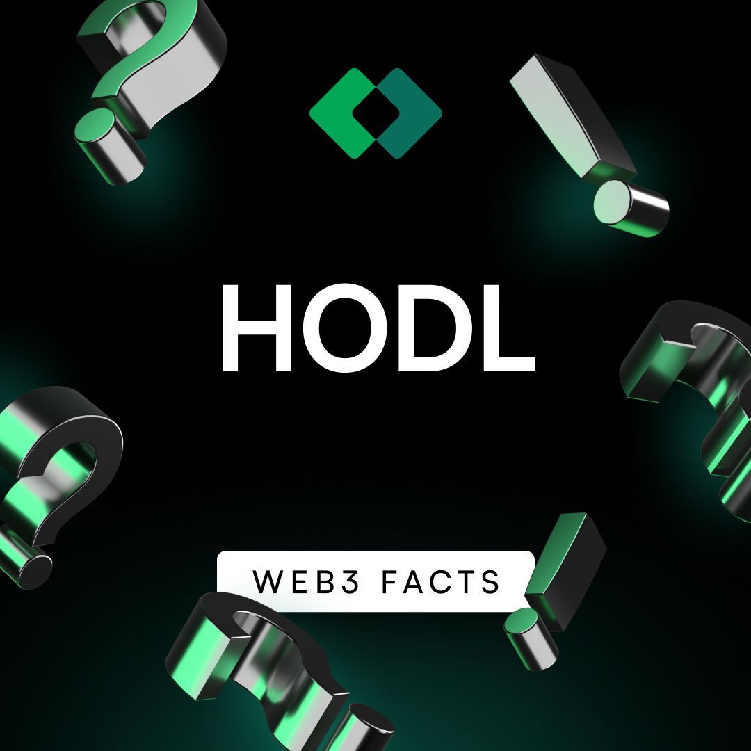 According to @Investopedia, the term HODL came from a typo of “HOLD” in  2013. It quickly became a rallying cry for the crypto community 💎 Today,  HODL is more than a meme.