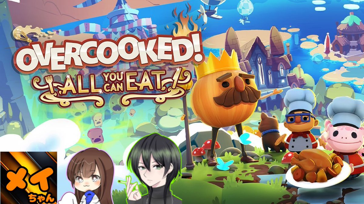 LizerVamps's tweet photo. LizeLive!! 
『Overcooked』からの「UTH」
協力料理ゲーやんぞ！
お家でまったりご視聴どぞ! 

 #ゲーム実況 #配信 #YouTube
#Overcooked #オーバークック

こちらへ
https://t.co/jSmriTy3CM https://t.co/bO0bIgTlJ4