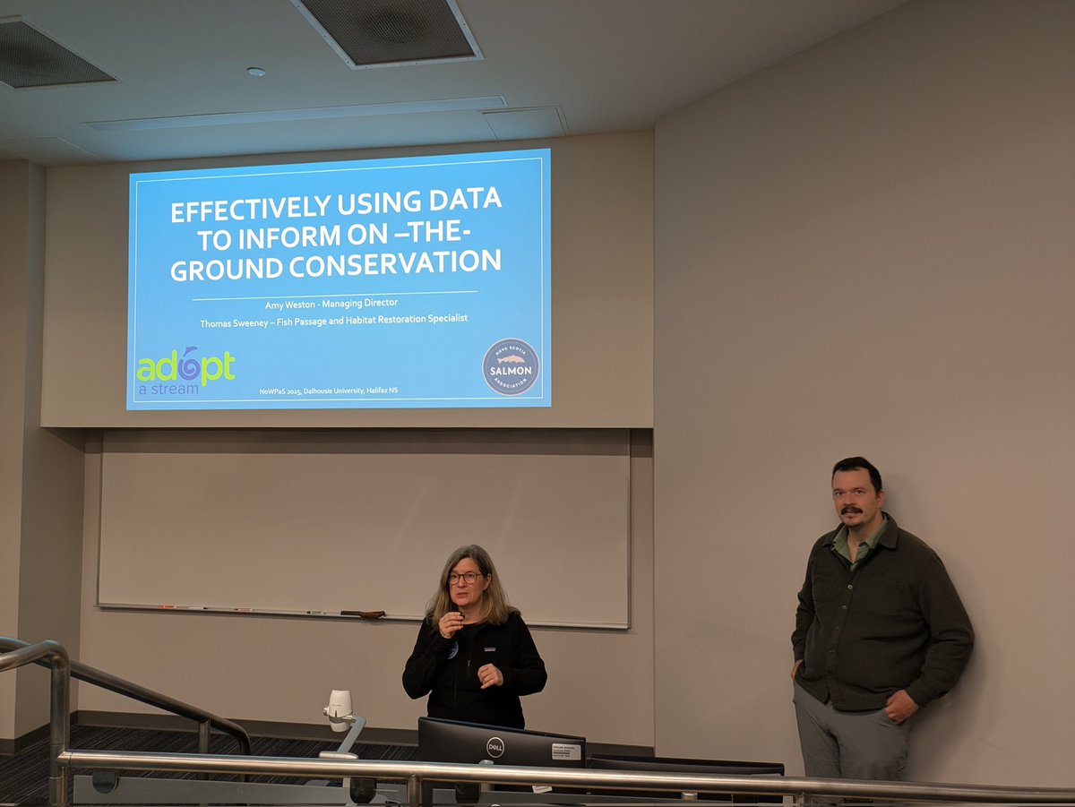 NoWPaS (@nowpas) on Twitter photo This morning, Amy Weston and Thomas Sweeney are presenting the work carried out by the Nova Scotia Salmon Association (<a href="/NSsalmon/">Nova Scotia Salmon Association | NSSA</a>), highlighting how to effectively use data to inform on the ground conservation This morning, Amy Weston and Thomas Sweeney are presenting the work carried out by the Nova Scotia Salmon Association (<a href="/NSsalmon/">Nova Scotia Salmon Association | NSSA</a>), highlighting how to effectively use data to inform on the ground conservation