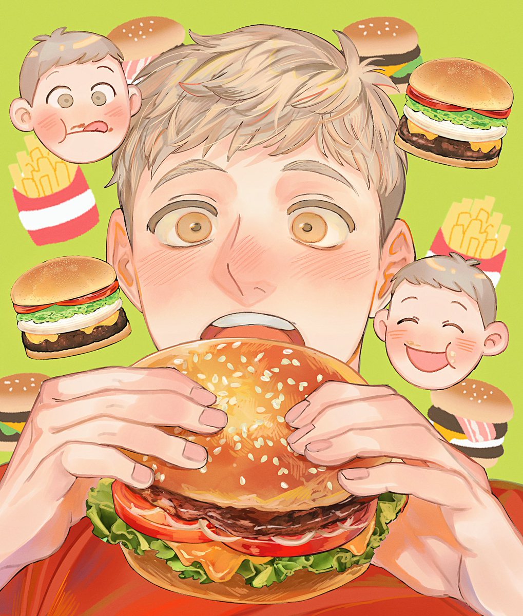 笹倉 (@sasakura34) on Twitter photo 🍔🍟🍔 🍔🍟🍔