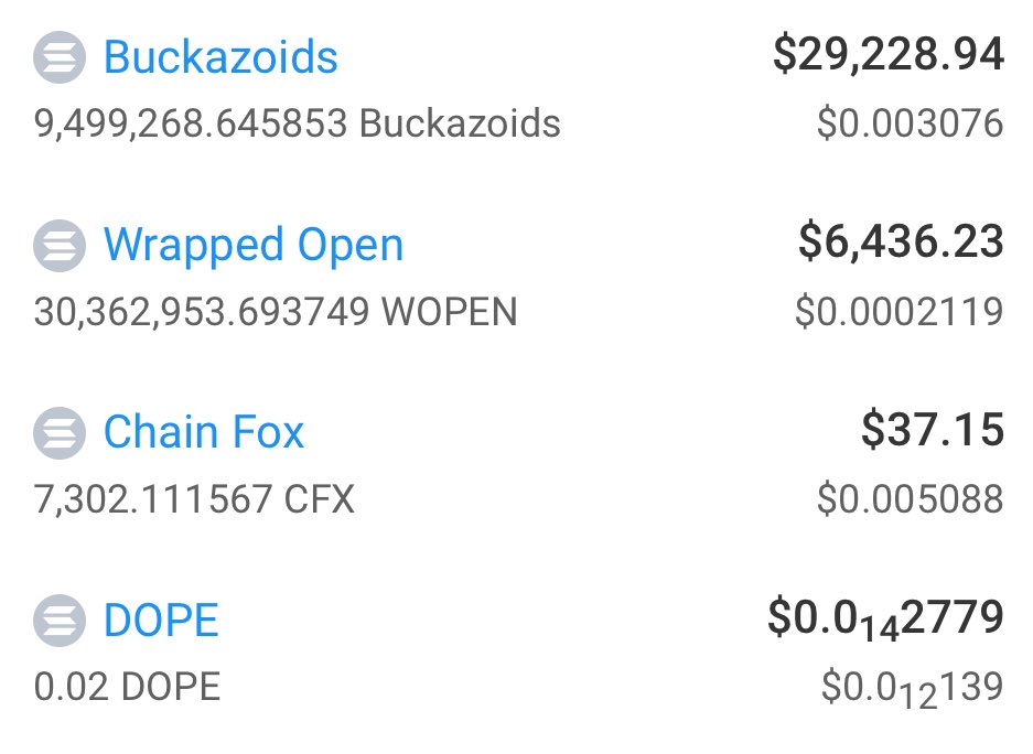 BasiliskBSL's tweet photo. Additionally, top $WOPEN holders also hold significant amounts of:
#QudeAIFramework $Qude
#NodeSphereAI $Nsai
#Stablecoin
#Gamebytes
#Collaterize #Collat
#PVS
#Buckazoids https://t.co/ma0CQIWJN8