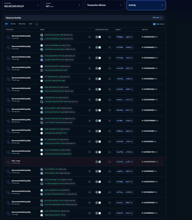 The biggest LP provider on $SUI Network was hacked

A total of $200M have been drained from the ecosystem.

Here’s what’s happening🧵

(1/7)
