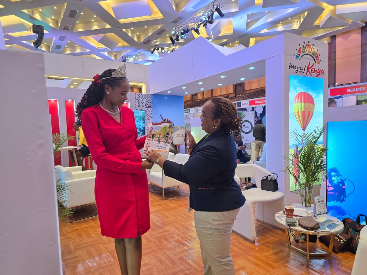 magicalkenya's tweet photo. Destination positioning through expo: Kenya is marketing tourism business at the annual Pearl of Africa Tourism Expo (POATE) taking place in Uganda. Kenya is seeking to grow her tourism arrivals from Uganda by 27 percent by close of the year . #magicalkenya #POATE2025 https://t.co/noDM4IGqP1