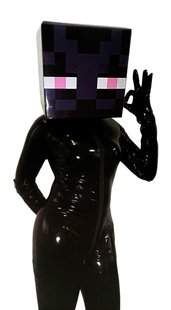 Project: Enderman ver. อะไร๊⛏️
#enderman #Minecraft #cosplay