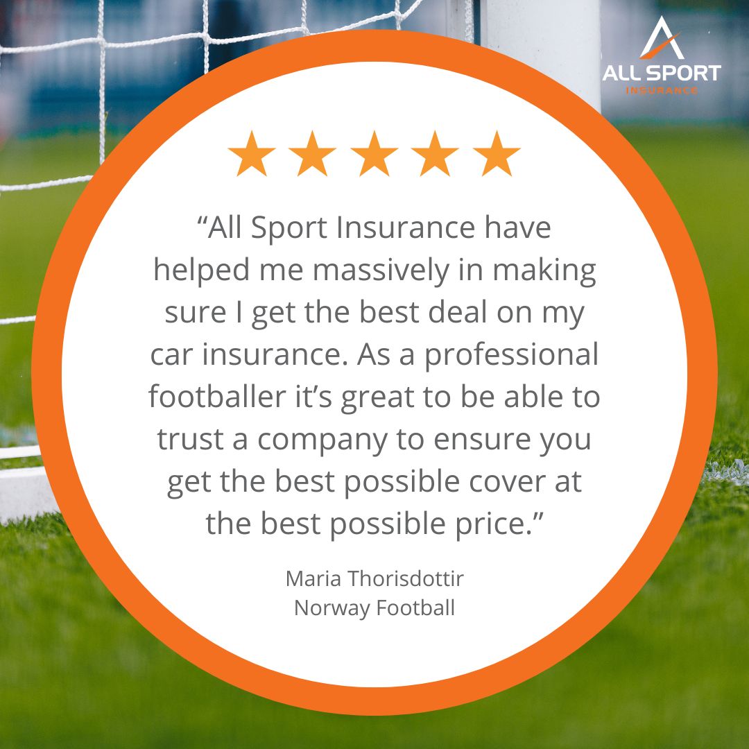 Always happy to help, Maria ⚽🚗  

Find out if you can get cheaper car insurance here ⬇️ allsportinsurance.co.uk/car-insurance-…