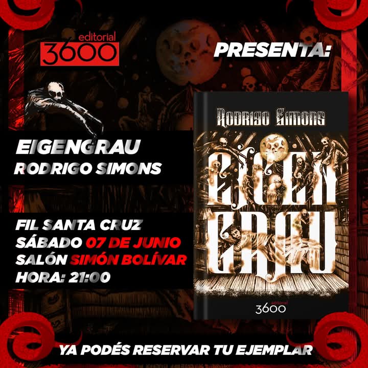 Amigos, les presento mi nuevo libro: Eingengrau.