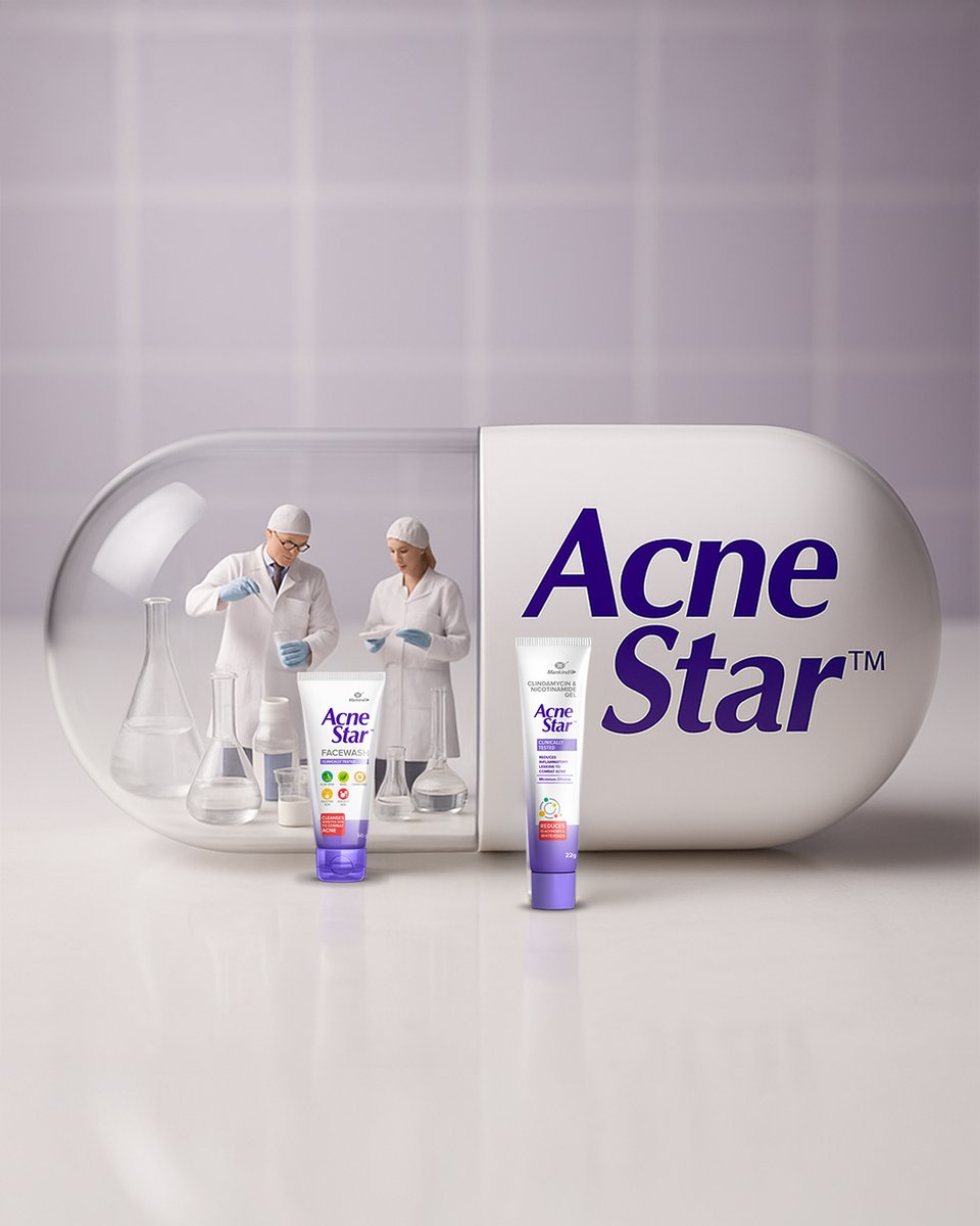 AcnestarGel's tweet image. "Inside the AcneStar Capsule: Where Science Meets Skincare"🥼
Peek into the miniature world of clinical formulated, where AcneStar’s clinically tested solutions are crafted with care. 🔬
Powered by science, made for your skin. ✨

#AcneStar #ClinicallyTested #CapsuleTrend