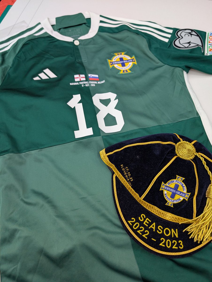 Proper Frame Displays (@properdisplay) on Twitter photo NEW CLIENT - BRAD LYONS <a href="/lyons_brad_7/">Brad Lyons</a>
Great to catch up with Kilmarnock and Northern Ireland midfielder Brad Lyons today to discussing framing his Northern Ireland debut shirt and international cap.
We are delighted Brad has chosen us to frame his prized possessions for him and NEW CLIENT - BRAD LYONS <a href="/lyons_brad_7/">Brad Lyons</a>
Great to catch up with Kilmarnock and Northern Ireland midfielder Brad Lyons today to discussing framing his Northern Ireland debut shirt and international cap.
We are delighted Brad has chosen us to frame his prized possessions for him and