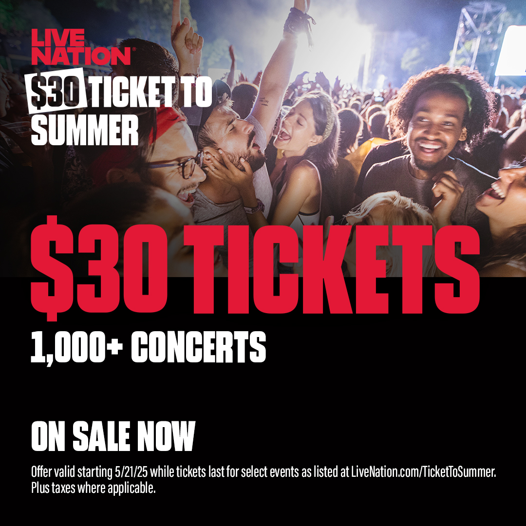 Jason Aldean (@jason_aldean) on Twitter photo The FULL THROTTLE TOUR kicks off TOMORROW! With <a href="/LiveNation/">Live Nation</a>'s Ticket to Summer, you can get tickets to select shows for just $30! Get yours at LiveNation.com/TicketToSummer. Can’t wait to see u guys out there! 🔥 The FULL THROTTLE TOUR kicks off TOMORROW! With <a href="/LiveNation/">Live Nation</a>'s Ticket to Summer, you can get tickets to select shows for just $30! Get yours at LiveNation.com/TicketToSummer. Can’t wait to see u guys out there! 🔥