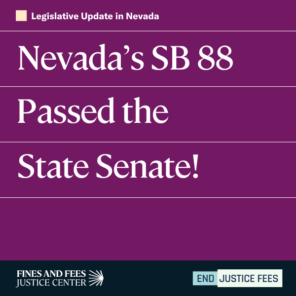 🚨 Big win in Nevada: SB 88 passed the Senate!

This bill would end a broken practice that buries people in medical debt—hurting families, wasting gov. money, and making it harder to meet court obligations like restitution. 🧵👇