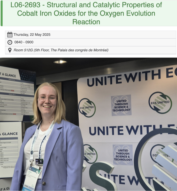 SpinCat2021 (@spincat_eu) on Twitter photo Laura (TU Eindhoven) will be presenting today at 8:40 in room 512G during <a href="/ECSorg/">ECS</a> Montreal! Laura (TU Eindhoven) will be presenting today at 8:40 in room 512G during <a href="/ECSorg/">ECS</a> Montreal!