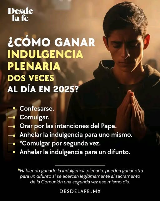 Qriswell (@qriswell) on Twitter photo <a href="/SacerdosMariae/">Sacerdos in æternum ✪</a> Estamos en año Jubilar, hasta se pueden ganar 2 indulgencias plenarias.
Pero, según los Eruditos, de nada servirá que la ofrezcas por el alma del Papa Francisco, porque según ellos, él estará siempre en el purgatorio, y hay que vivir "orando por él" hasta el fin de los tiempos. <a href="/SacerdosMariae/">Sacerdos in æternum ✪</a> Estamos en año Jubilar, hasta se pueden ganar 2 indulgencias plenarias.
Pero, según los Eruditos, de nada servirá que la ofrezcas por el alma del Papa Francisco, porque según ellos, él estará siempre en el purgatorio, y hay que vivir "orando por él" hasta el fin de los tiempos.