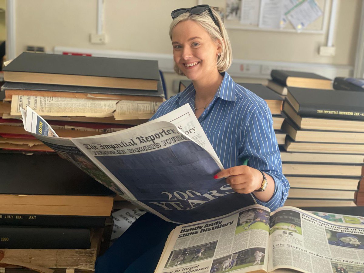 Victoria Johnston (@v_toriajohnston) on Twitter photo The Impartial Reporter today marks our 200th anniversary with a 96-page paper and a free 16-page broadsheet supplement. Thank you to all of those who trust us with their stories. Pick up a copy, in shops now! <a href="/impartialrep/">The Impartial Reporter</a>
๐ธ<a href="/JohnMcVittyPix/">John McVitty</a> The Impartial Reporter today marks our 200th anniversary with a 96-page paper and a free 16-page broadsheet supplement. Thank you to all of those who trust us with their stories. Pick up a copy, in shops now! <a href="/impartialrep/">The Impartial Reporter</a>
๐ธ<a href="/JohnMcVittyPix/">John McVitty</a>