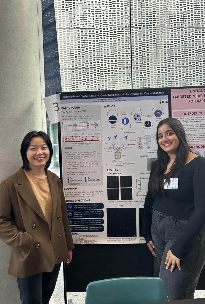 Ying Zhu 🦋@yingzhu.bsky.social (@yingzhu827) on Twitter photo Another successful capstone showcase from our amazing Biomed students with TWO major awards! This marks the 5th time in a row for our students getting awards in the showcase. I am so proud to witness and support this record as the school capstone coordinator. <a href="/UTSFEIT/">UTS Faculty of Engineering and IT</a> Another successful capstone showcase from our amazing Biomed students with TWO major awards! This marks the 5th time in a row for our students getting awards in the showcase. I am so proud to witness and support this record as the school capstone coordinator. <a href="/UTSFEIT/">UTS Faculty of Engineering and IT</a>