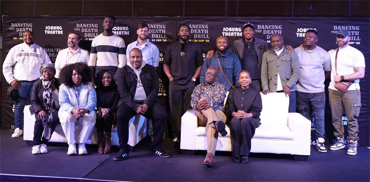 Fred Khumalo (@fredkhumalo) on Twitter photo Joburg Theatre has announced the cast for the upcoming stage adaptation of Dancing the Death Drill, the award-winning novel by <a href="/FredKhumalo/">Fred Khumalo</a> . Co directed by #PalesaMazamisa and James Ngcobo, the production will be musically directed by the one and only #Msaki. Joburg Theatre has announced the cast for the upcoming stage adaptation of Dancing the Death Drill, the award-winning novel by <a href="/FredKhumalo/">Fred Khumalo</a> . Co directed by #PalesaMazamisa and James Ngcobo, the production will be musically directed by the one and only #Msaki.