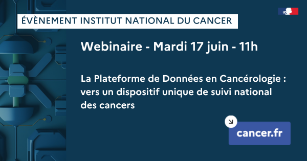 Institut national du cancer (@institut_cancer) on Twitter photo 📢 Prof. de santé, chercheurs, institutions, industriels, patients : RV le mardi 17 juin à 11h pour un webinaire <a href="/Institut_cancer/">Institut national du cancer</a> « La Plateforme de Données en Cancérologie : vers un dispositif unique de suivi national des cancers » 📌Inscriptions form.jotform.com/FormuleMagique… 📢 Prof. de santé, chercheurs, institutions, industriels, patients : RV le mardi 17 juin à 11h pour un webinaire <a href="/Institut_cancer/">Institut national du cancer</a> « La Plateforme de Données en Cancérologie : vers un dispositif unique de suivi national des cancers » 📌Inscriptions form.jotform.com/FormuleMagique…