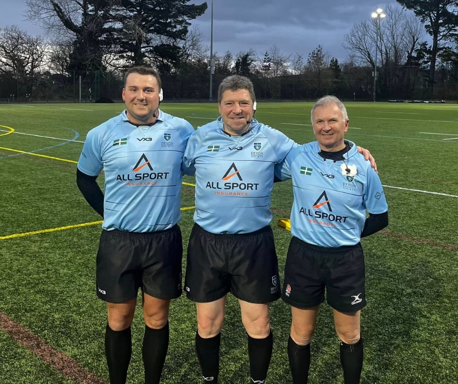 As the 2024-25 Rugby Season draws to a close, here's a look back at some of the action...  

If you watched any grassroots rugby in Devon this season, you might have seen our logo on the front of the referees' kits!  

It's been great to be involved 🏉
