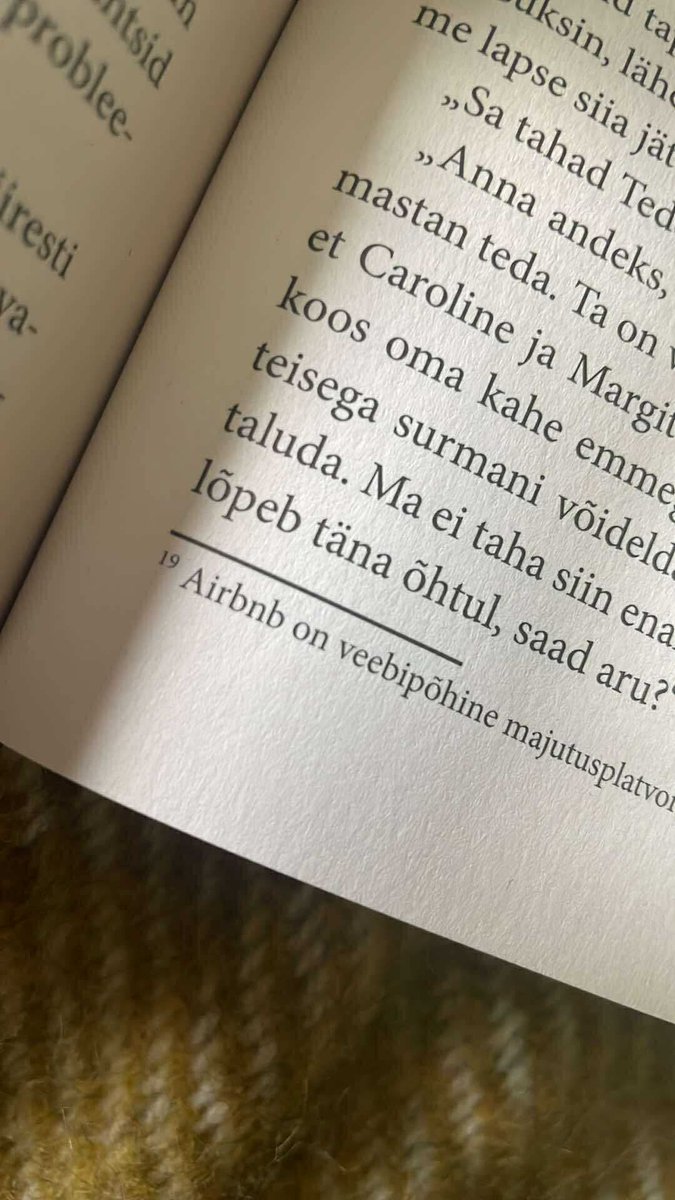 kui tõlkija satub joonealuste märkustega hoogu