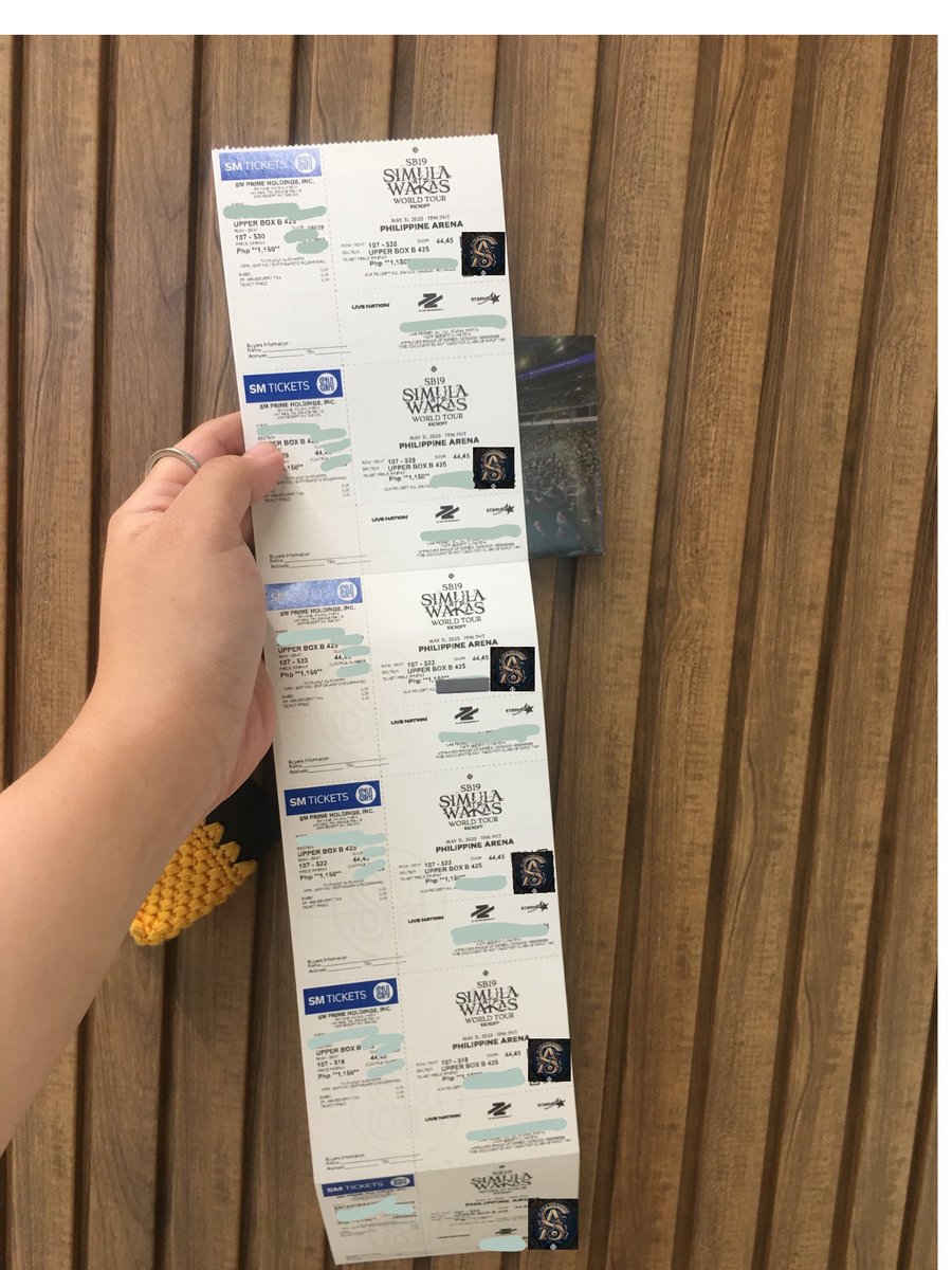 atinsirens's tweet photo. Claimed 6 UB D1 tickets for our winners! 🥹🫶🏻 We are so excited to experience SIMULA AT WAKAS with y’all 🍎

See you ❤️

@SB19Official #SimulaAtWakas #SaWWorldTourKickoff #SB19 https://t.co/DFnb78aXyu