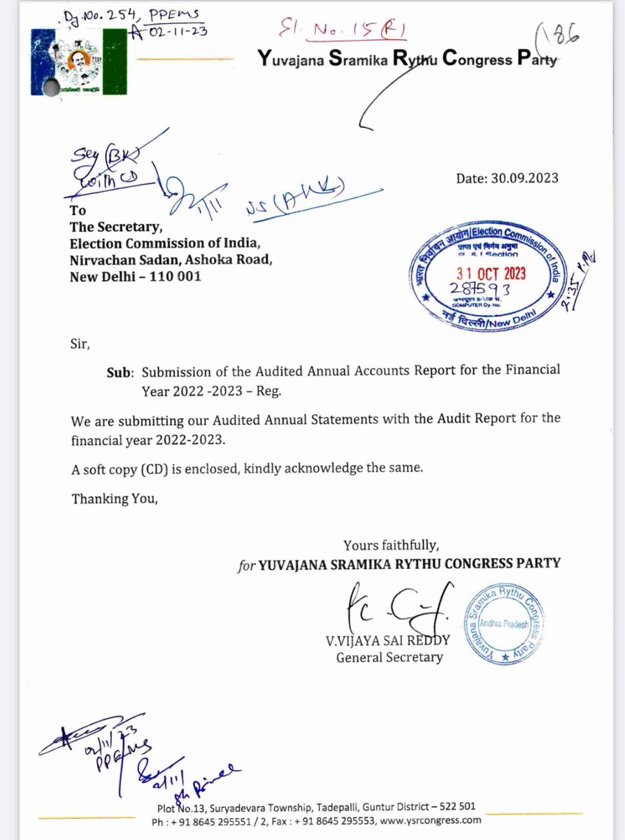 Shiva4TDP's tweet photo. 2023 నాటికి వైసీపీ పార్టీ ఆస్తులు డబ్బులు 3393 కోట్లు..

చాయ్ ☕️ ఖర్చులు కూడా లేని పార్టీ ఆఫీస్ మళ్లీ.. ఎగ్ పఫ్ లకు ఎలాగూ జనం సొమ్మే మెక్కారు..ఎన్నికలకు మద్యం సొమ్మే వాడారు.. 
ఇప్పుడు వచ్చి డబ్బులు లేవు అని అడుక్కుంటున్నాడు.. https://t.co/GywnraoeVP