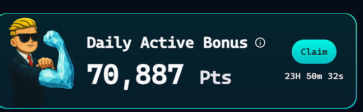 CelticMatheus's tweet photo. I’m just testing something, I think I’ve found an edge to earn points. Let’s see if the numbers keep going up tomorrow

Today im aping in with 50K points on today’s $VIRGEN launch

@virtuals_io season feels so good! https://t.co/HzbyzWpgBa