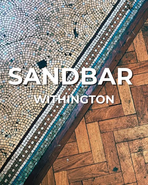 WeAreWithington's tweet image. Opening tonight @ 5pm
Welcome to Withington Sandbar
👋