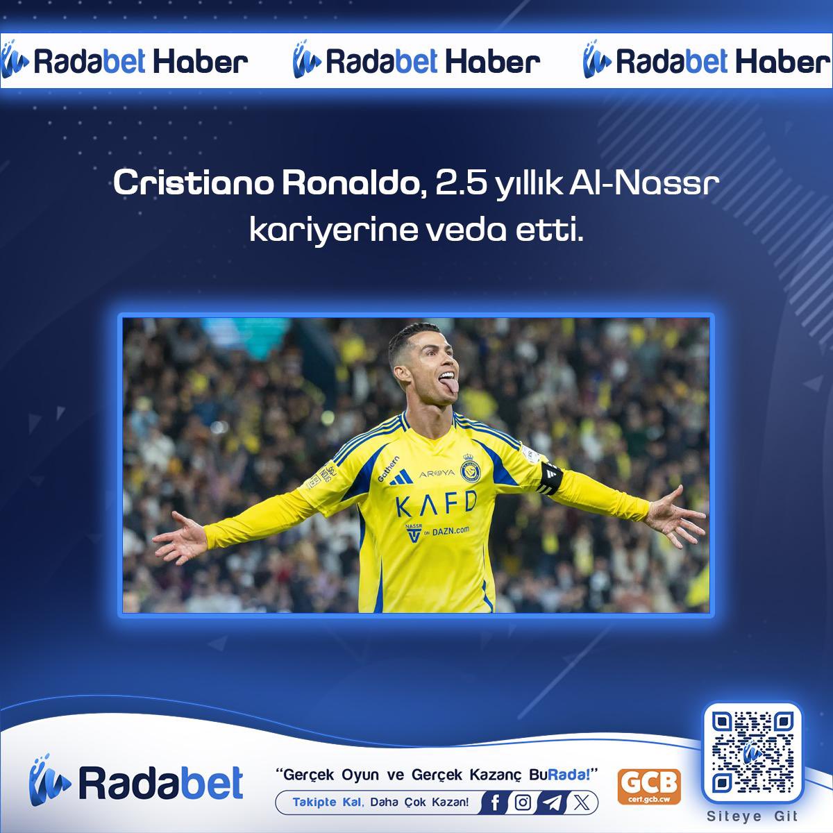 💎RADABET HABERLER 💎

💡Cristiano Ronaldo, 2.5 yıllık Al-Nassr kariyerine veda etti.💡

📲TELEGRAM KANALI : t.me/radabet

📲GÜNCEL SİTE bit.ly/sosyalradabet

#radabet #radabetgiris #radabetgüncel #Osimhen