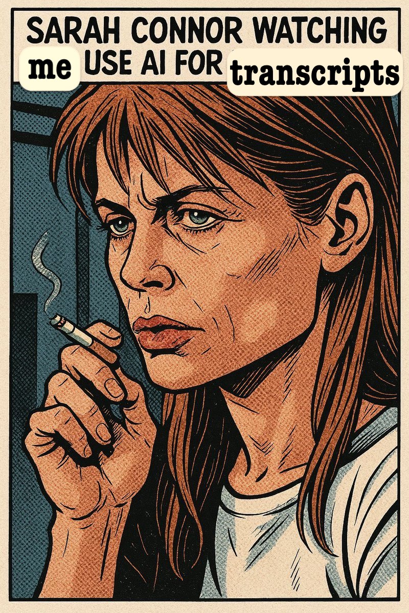 Will it #AI?
👑 Queen <a href="/raae/">Benedicte (Queen) Raae 👑</a> has finally bullied me into using AI
😿 My 1st go was a disappointing misfire with AI Transcripts
😺 My 2d go was good (yeah, I was DOING it wrong)
🥳 My 3d was Claude rewriting the intro to my blog post about my AI adventure:
olavea.com/2025/05/17-gal…