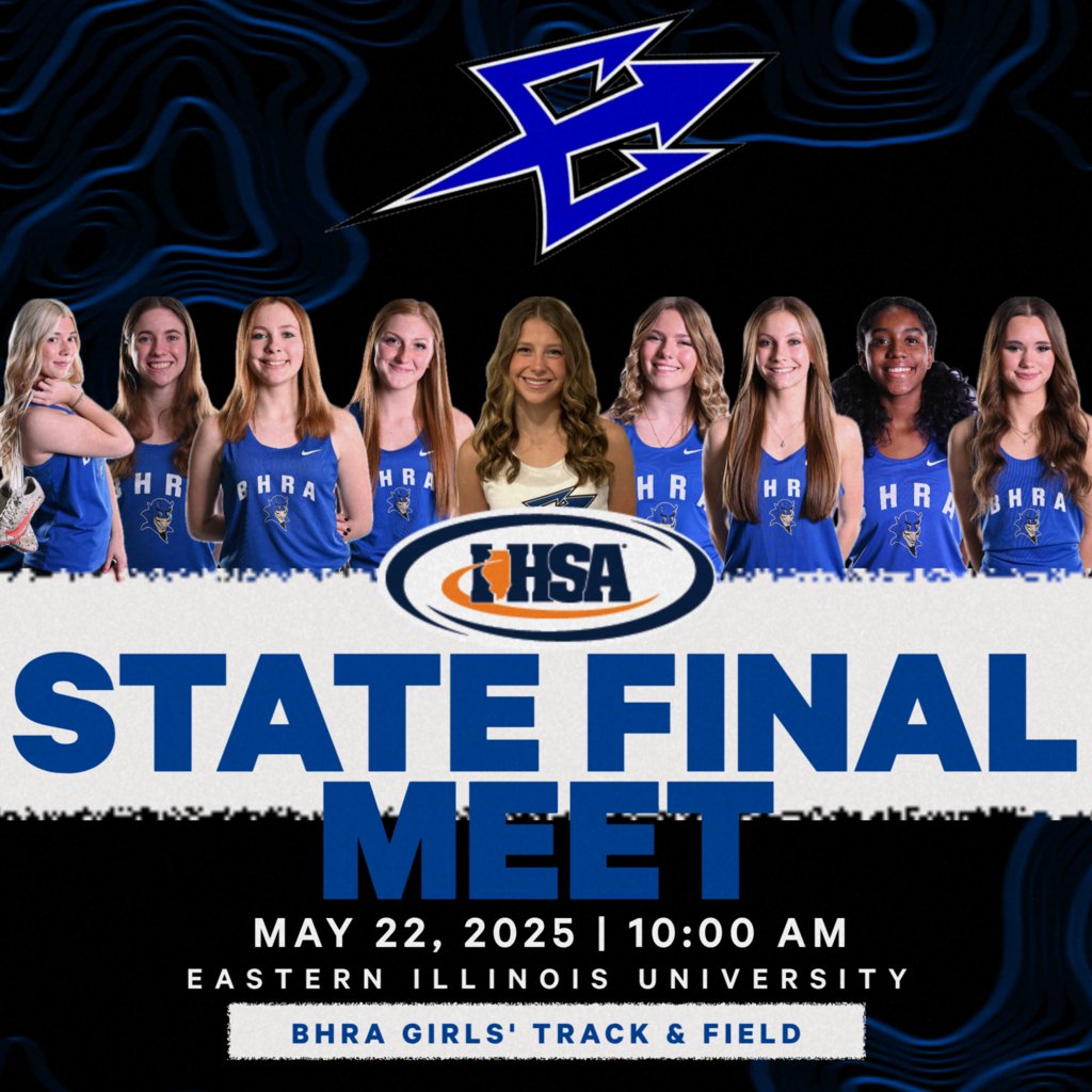 We want to wish the best of luck to our Lady Blue Devils at today's IHSA State Final Track &amp; Field Meet! 🏃‍♀

Go out and give it your all ladies!

Go Blue Devils!