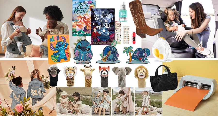 Wow, look #whatshot this week! Newbies' new store 15% #discountoffer, 22–25 May. 

Save over £180 on Cricut machines such as the Cricut Joy Xtra™, from now until the 24th of May. 

My 1st Years announces enchanting collaboration. 

#Amazonbooks for kids.

mybaba.com/measure-whats-…