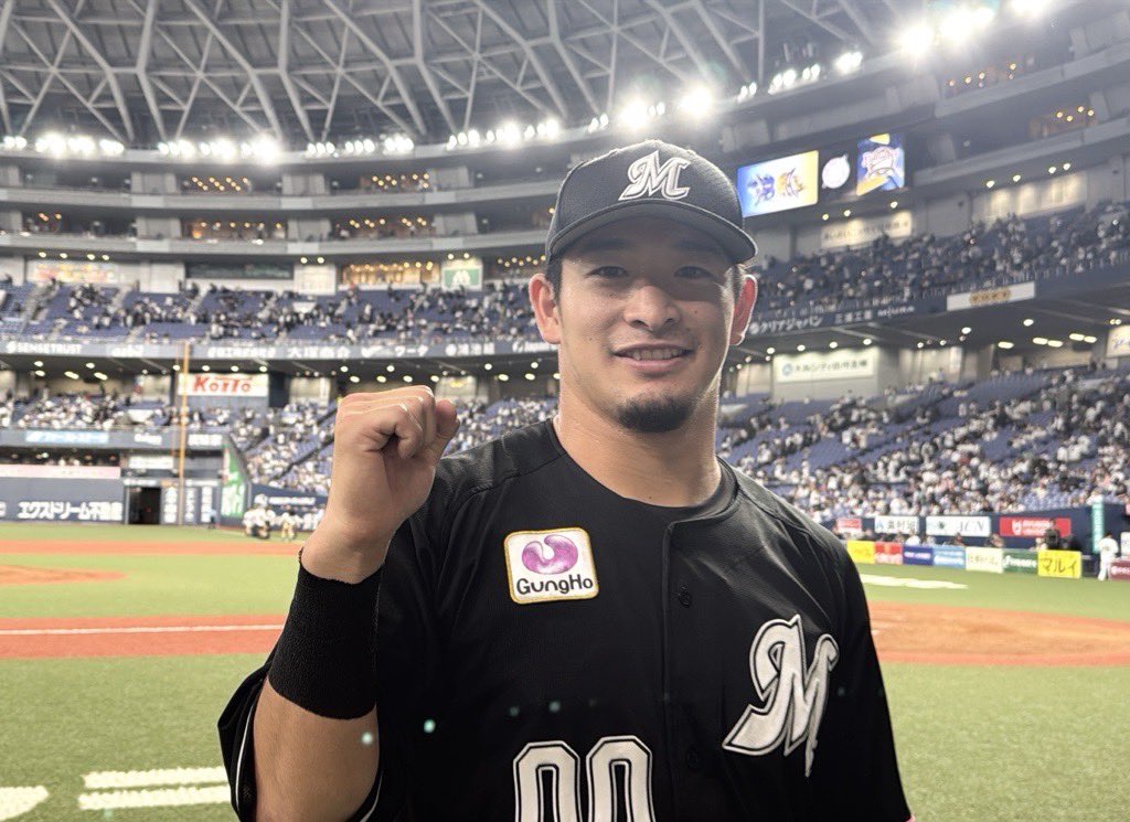 「2本とも、いい手応えでした！」と #池田来翔 選手。
2本塁打5打点とバットでチームを引っ張りました！
「明日からも千葉で頑張りますよ！」とニヤリ。
#chibalotte #広報