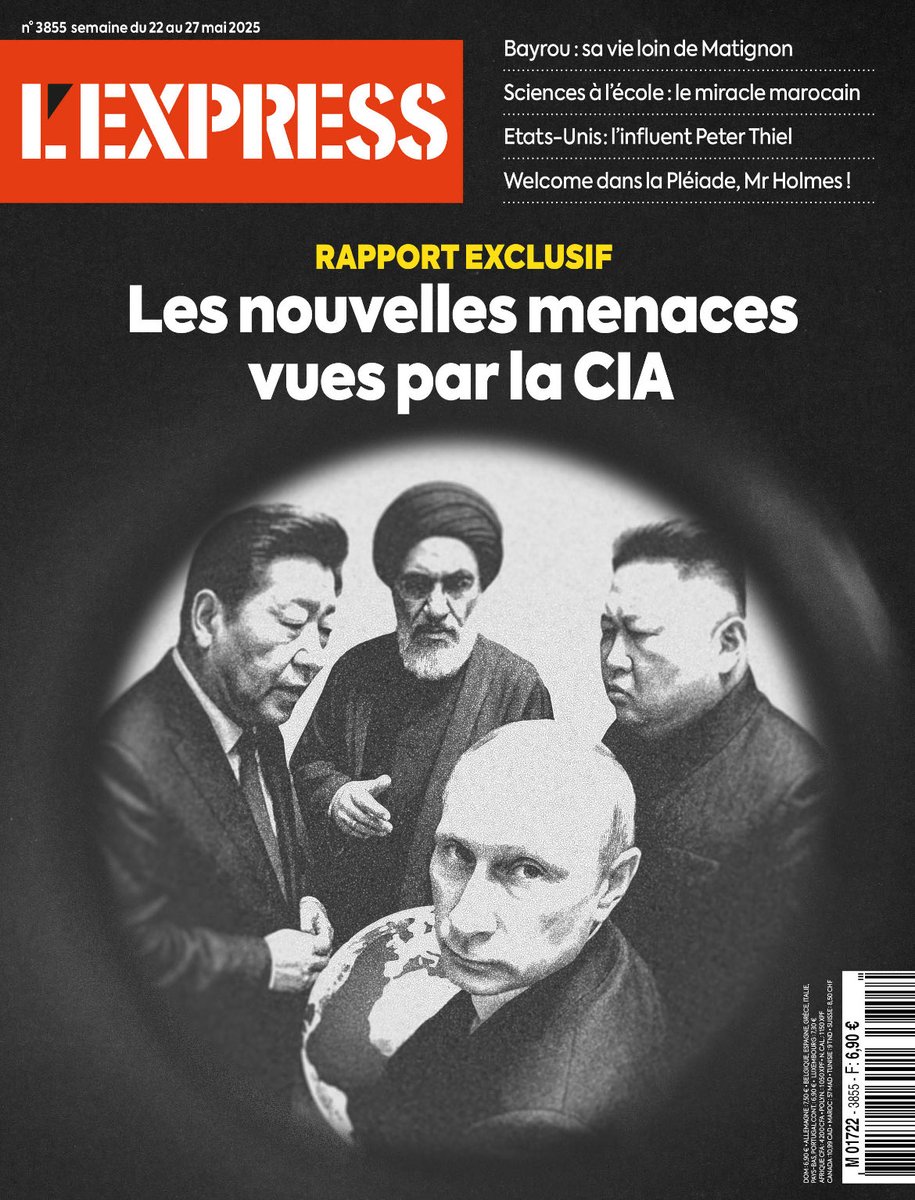 Sébastien Le Fol (@sebastienlefol) on Twitter photo Une semaine avant la parution en France du "Monde à venir vu par la CIA" <a href="/Equateurs/">Éditions des Équateurs</a> <a href="/LEXPRESS/">L'Express</a> en publie les extraits et décortique les analyses du Renseignement us sur l'Europe, la Russie, la Chine, l'Iran et les nouvelles menaces <a href="/Alain_Frachon/">Alain Frachon</a> Une semaine avant la parution en France du "Monde à venir vu par la CIA" <a href="/Equateurs/">Éditions des Équateurs</a> <a href="/LEXPRESS/">L'Express</a> en publie les extraits et décortique les analyses du Renseignement us sur l'Europe, la Russie, la Chine, l'Iran et les nouvelles menaces <a href="/Alain_Frachon/">Alain Frachon</a>