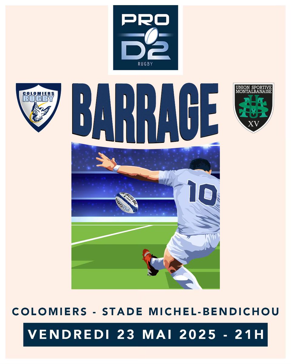 Haute-Garonne (@hautegaronne) on Twitter photo 🔥 Tous unis derrière le <a href="/ColomiersRugby/">Colomiers Rugby</a> !
Ce soir, c'est le grand match de barrage face à <a href="/UsmSapiacRugby/">USM Sapiac</a>. Bon courage à toute l'équipe, c'est le moment de tout donner !
Allez Colomiers ! 🟡🔵 🔥 Tous unis derrière le <a href="/ColomiersRugby/">Colomiers Rugby</a> !
Ce soir, c'est le grand match de barrage face à <a href="/UsmSapiacRugby/">USM Sapiac</a>. Bon courage à toute l'équipe, c'est le moment de tout donner !
Allez Colomiers ! 🟡🔵