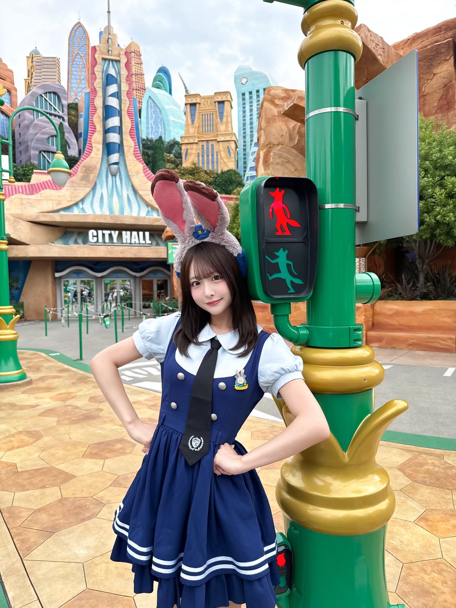 ジュディ　バウンドコーデ　上海ディズニー　ショルダーバック付き　dハロ ジュディ バウンドコーデ 上海ディズニー ショルダーバック付き dハロ