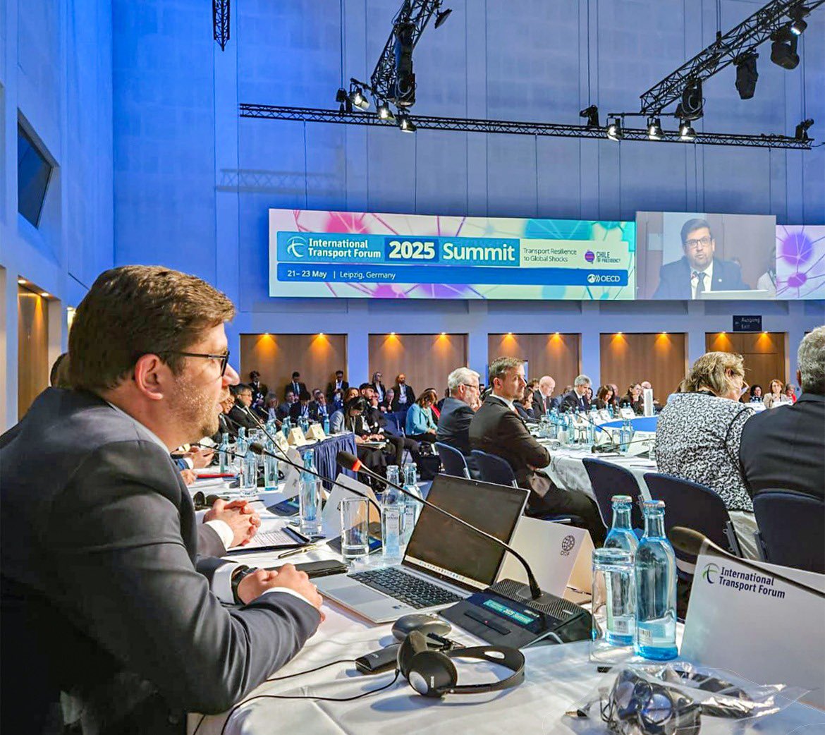 <a href="/OTIF_COTIF/">OTIF</a> is at #ITF25 Summit  "Transport resilience to global shocks" to highlight the robustness and adaptability of its international rules in the face of unexpected events.