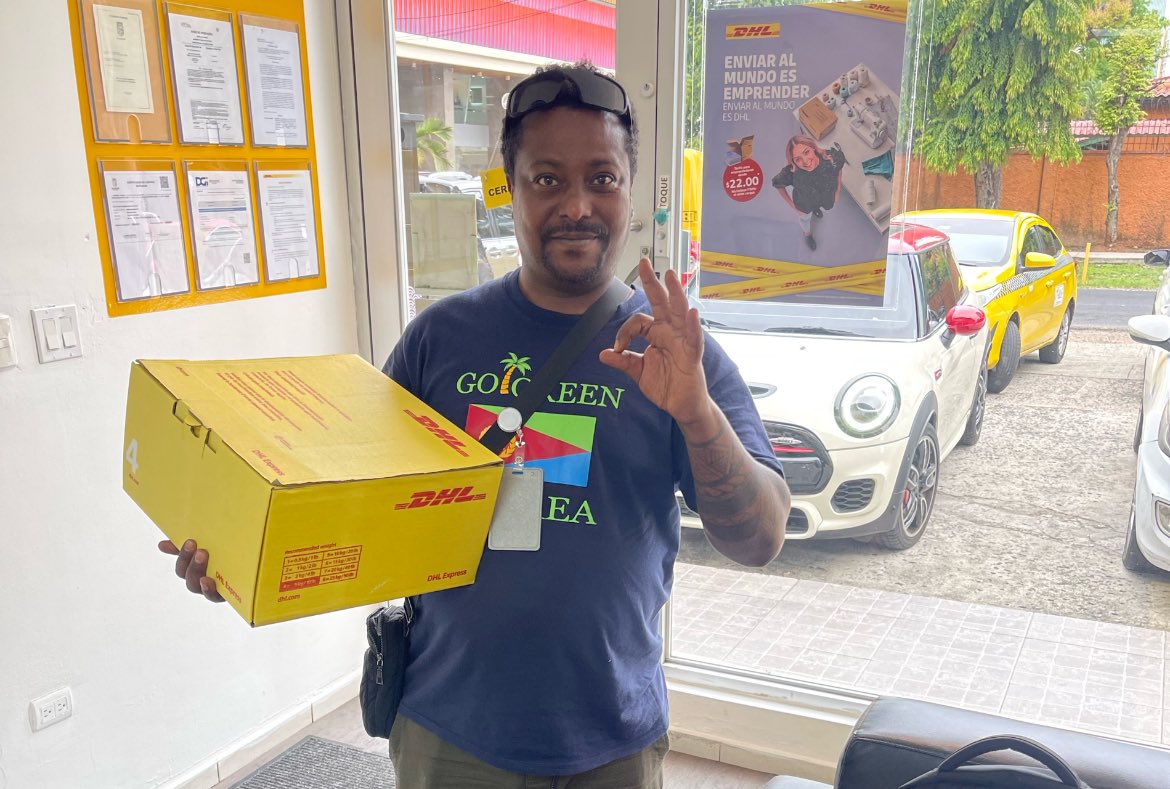 Ghideon Musa (@ghideonmusa) on Twitter photo The first sample shipment of coconut seeds has been successfully dispatched to Eritrean ministry of agriculture via DHL.
The Go green Eritrea initiative <a href="/GogeernEritrea/">Go green Africa initiative 🌴🌴</a> initiative proudly dispatched a DHL package containing the first sample shipment of coconut seeds to Eritrea's The first sample shipment of coconut seeds has been successfully dispatched to Eritrean ministry of agriculture via DHL.
The Go green Eritrea initiative <a href="/GogeernEritrea/">Go green Africa initiative 🌴🌴</a> initiative proudly dispatched a DHL package containing the first sample shipment of coconut seeds to Eritrea's