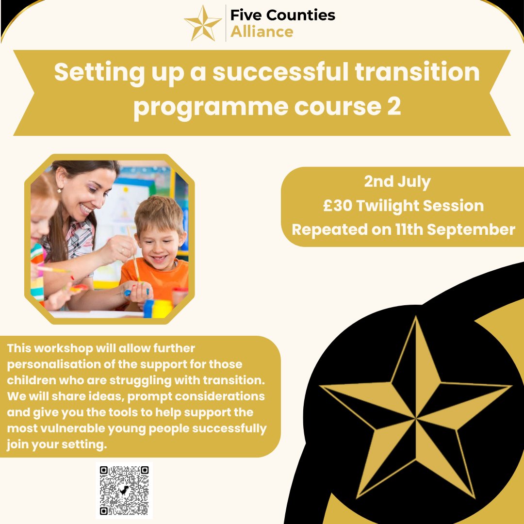 The Five Counties Teaching School Hubs Alliance (@5countiestsha) on Twitter photo ⭐The aim of this programme is to build a successful transition that promotes success for learners, their families and staff at the start of the new academic year.⭐
#cpd #fivecounties <a href="/Cabotfederation/">Cabot Federation</a> ⭐The aim of this programme is to build a successful transition that promotes success for learners, their families and staff at the start of the new academic year.⭐
#cpd #fivecounties <a href="/Cabotfederation/">Cabot Federation</a>