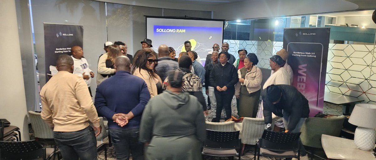 🚀 The SOLLONG Lesotho launch event was a resounding success!

Grateful to all the visionaries, builders, and leaders who joined us in Manthabiseng to ignite Africa’s future through Web3, DePIN, and computational power.

The movement has begun. 🌍💡 #SOLLONG #Web3Africa #DePIN